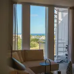 Blue Horizon Seaview With Rooftop And Pool In Apartment Paralimni