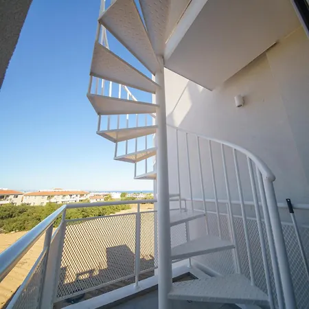 Lägenhet Blue Horizon Seaview With Rooftop And Pool In *