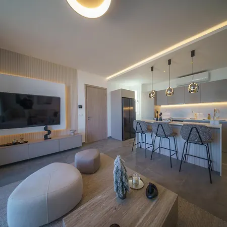 Апартаменты Blue Horizon Seaview With Rooftop And Pool In *